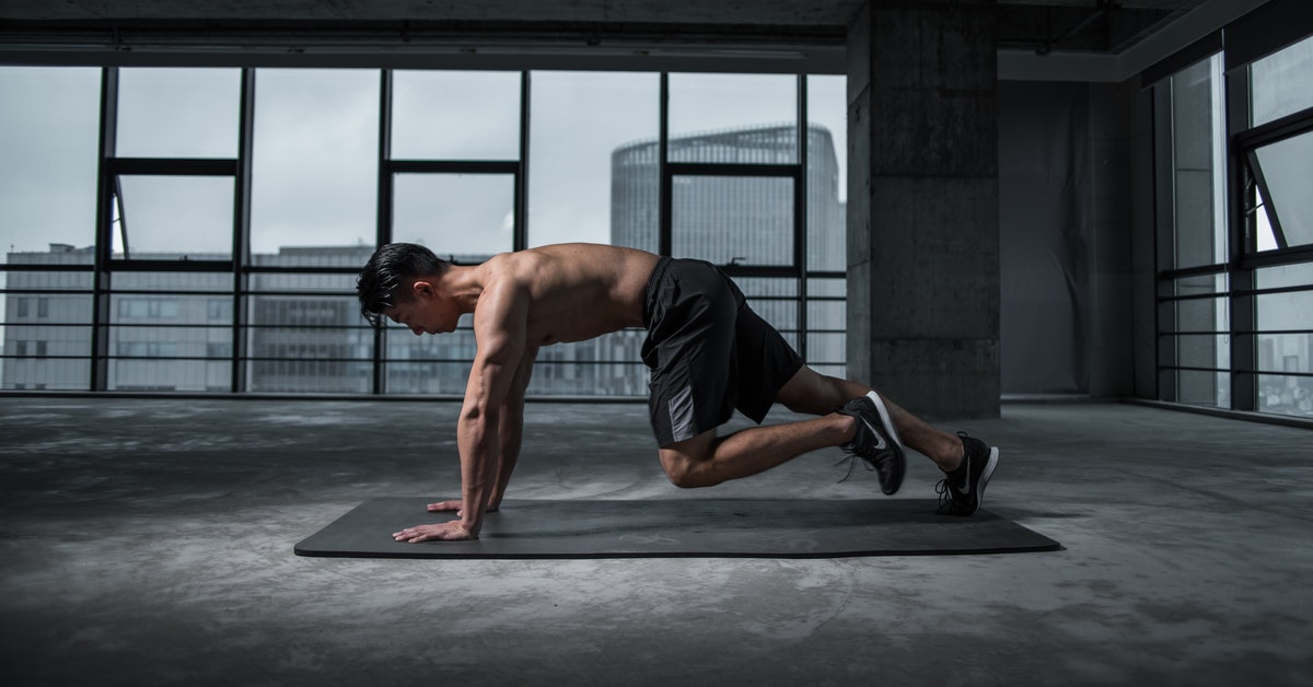 men working out